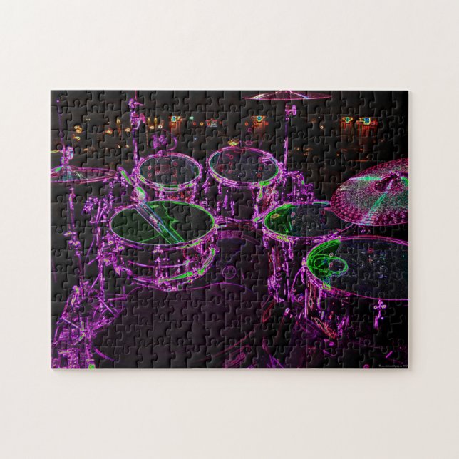 Drums 11x14 252pc jpa jigsaw puzzle (Horizontal)