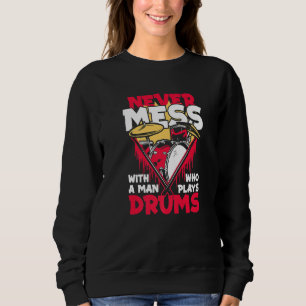 Drums Drummer Drum Kit 1 Sweatshirt