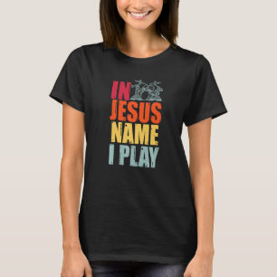 Drums Drummer Drumming Percussion Jesus Christian  T-Shirt
