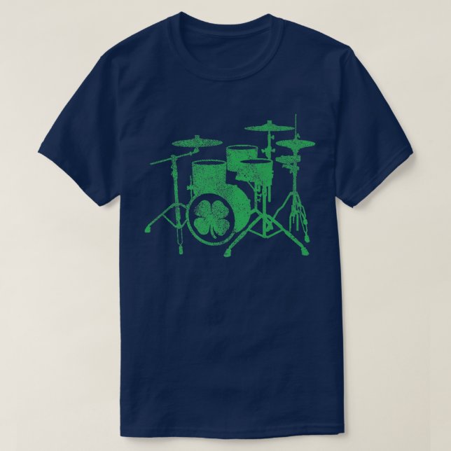 Drums Drummer Gift St 1944 T-Shirt (Design Front)