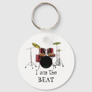 drums, I am theBEAT Key Ring