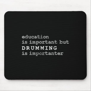 Drums Marching Band Drummer Education Mouse Pad