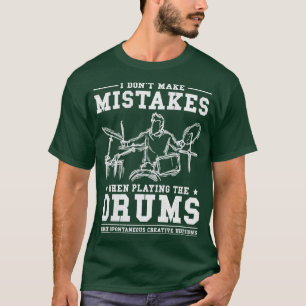 Drums Musical Instrument Rock Music Drummer T-Shirt