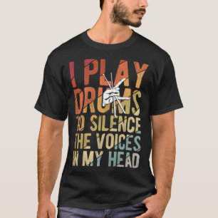Drums Musician Player For A Drummer T-Shirt