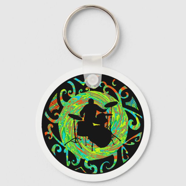 DRUMS NEW STAND KEY RING (Front)
