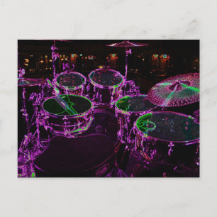 Drums pc arc4 postcard