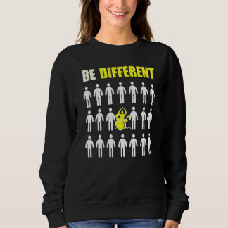 Drums Player Be Different Inspiration Sweatshirt