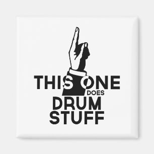 Drums Stuff - Funny Drums Music Magnet