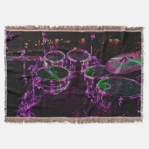 Drums tbcna throw blanket