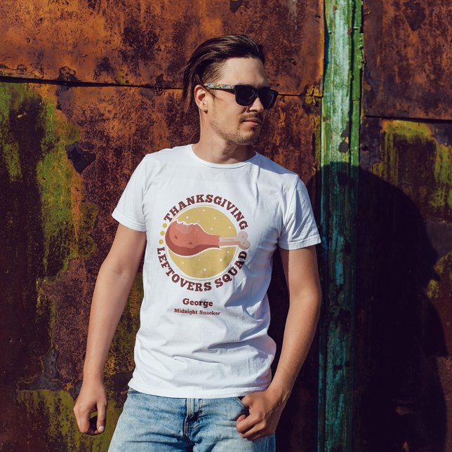 Drumstick Thanksgiving Leftovers Squad T-Shirt (Creator Uploaded)