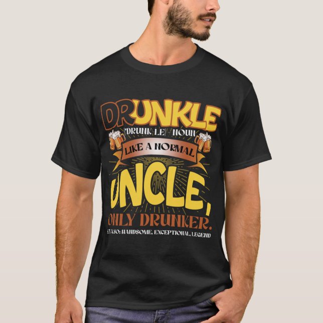 Druncle Beer T-Shirt (Front)