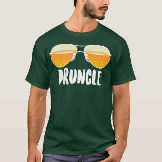 Druncle Drunk Uncle  Cute Craft Beer Drinkers T-Shirt