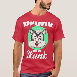 Drunk as a Skunk TShirt Craft Beer Shirt IPA