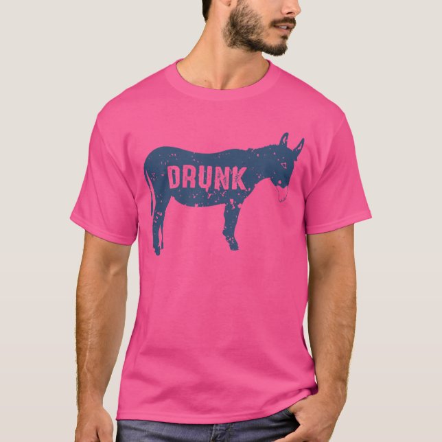 Drunk Assee funny T-Shirt (Front)