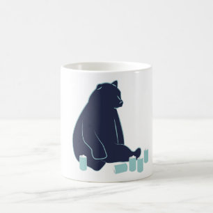 Drunk Bear Coffee Mug