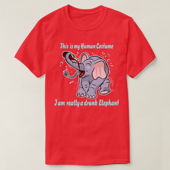 Drunk Elephant  T-Shirt (Design Front)