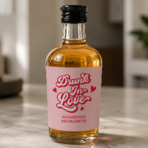 Drunk In love Bachelorette Sparkling Wine Label