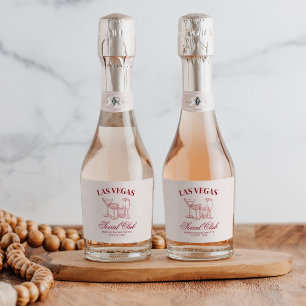 Drunk In Love Cocktails Bachelorette Social Club Sparkling Wine Label