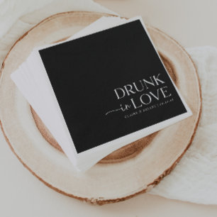 Drunk in Love Wedding Napkin