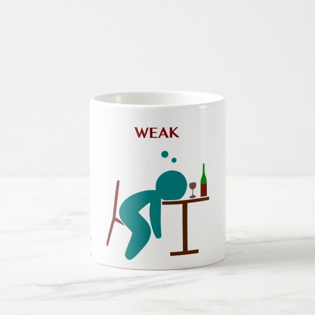 Drunk Man Coffee Mug (Center)