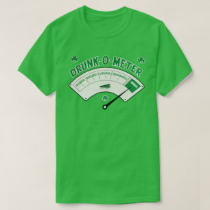 Drunk-O-Metre Irish St.Patrick's Day Tee