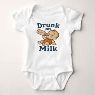 Drunk on Milk 🐘💪✨ Baby Bodysuit