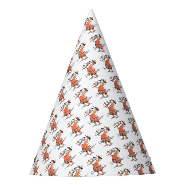 Drunk Santa party hats (Front)