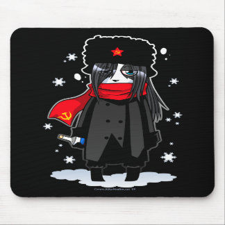 Drunk Soviet Panda Mousepad