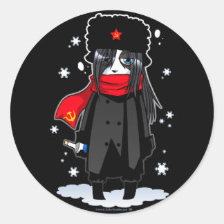 Drunk Soviet Panda Sticker Set