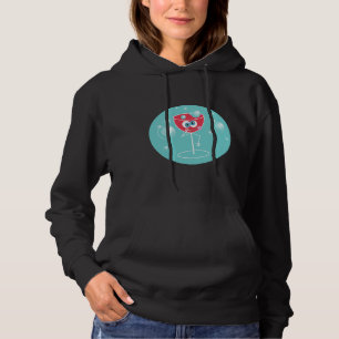 Drunk Wine Glass Hoodie