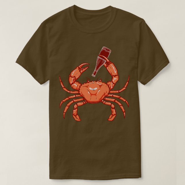 Drunken Crab T-Shirt (Design Front)