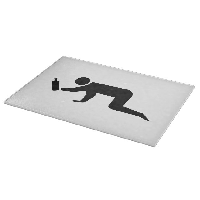 Drunken People Cutting Board (Corner)