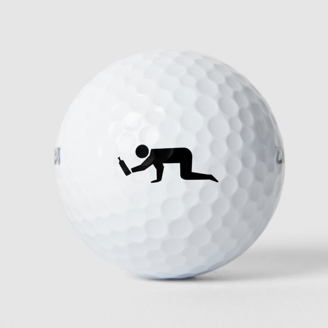 Drunken People Golf Balls (Front)