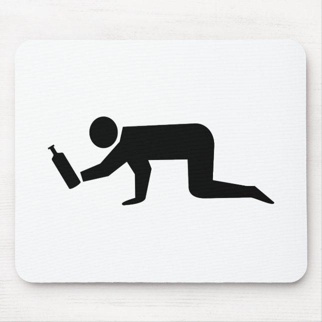 Drunken People Mouse Pad (Front)