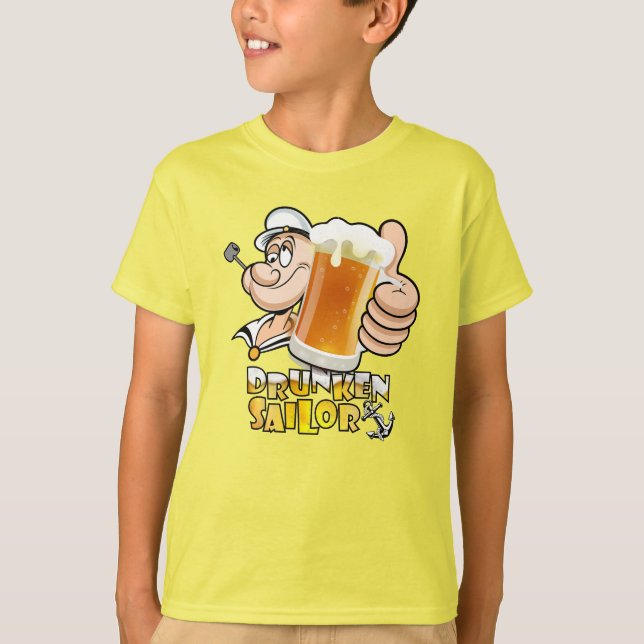 Drunken Sailor | Kids T-Shirt (Front)