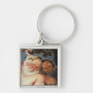 Drunken Silenus Supported by Satyrs, c.1620 Key Ring