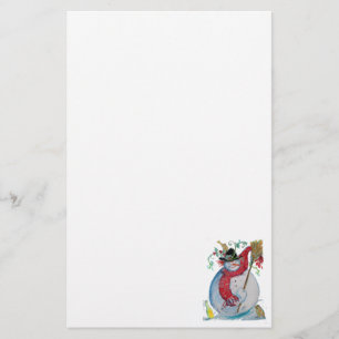 DRUNKEN SNOWMAN STATIONERY