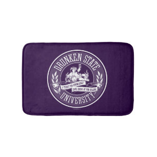 Drunken State University Bath Mat
