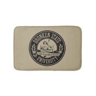 Drunken State University Bath Mat