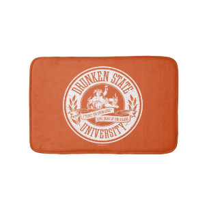 Drunken State University Bath Mat