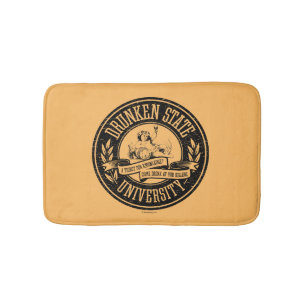 Drunken State University Bath Mat
