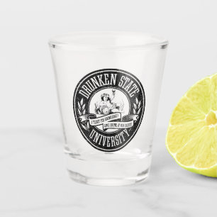 Drunken State University Shot Glass