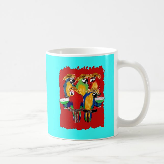 Drunkin Parrots Coffee Mug (Right)