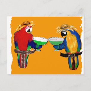 Drunkin Parrots Postcard