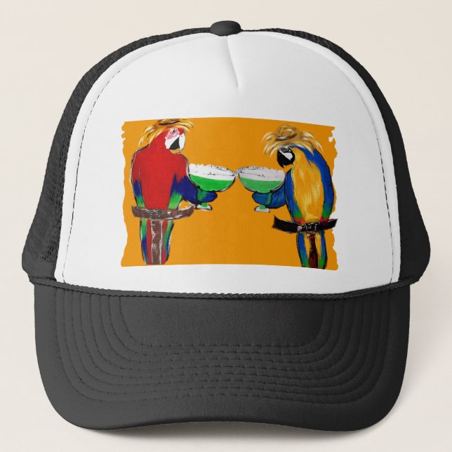 Drunkin Parrots Trucker Hat (Front)