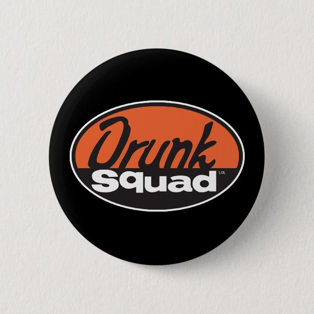 DrunkSqua_02 6 Cm Round Badge (Front)