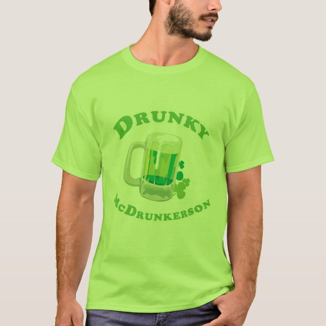 DRUNKY MCDRUNKERSON T-Shirt (Front)