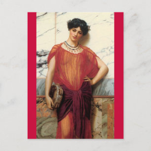 Drusilla - Vintage Art - Godward Postcard
