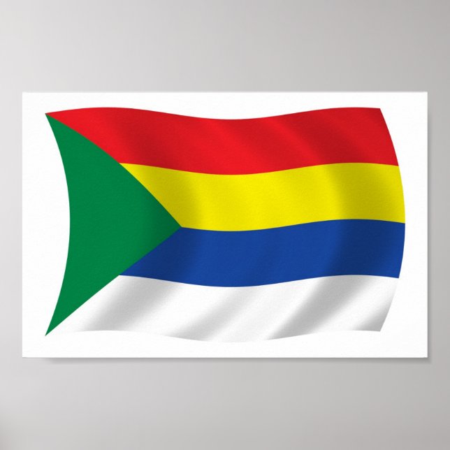 Druze Flag Poster Print (Front)