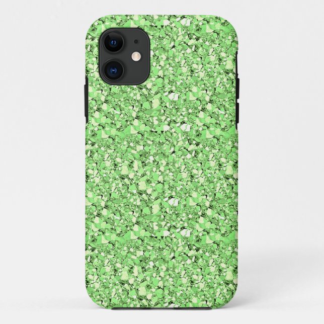 Druzy crystal - peridot green Case-Mate iPhone case (Back)